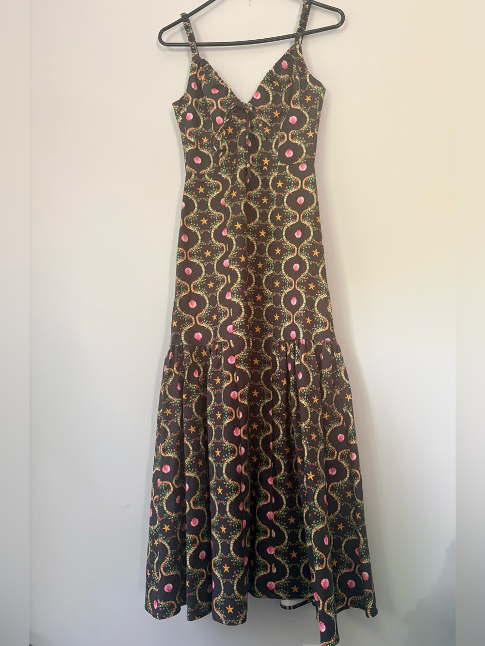 Hill House Lillie dress in Black Cisco Trellis